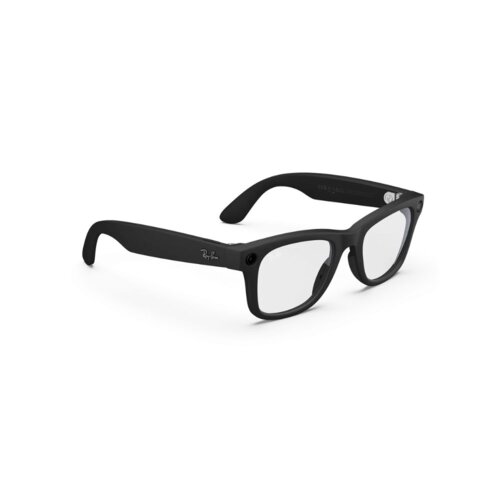 Ray-Ban Meta Wayfarer Gen 2 AI Glasses Matte Black Clear Lens Smart Eyewear