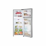 LG GN-B332PLGB Top Mount Freezer, 335 L - Silver Fridge By LG