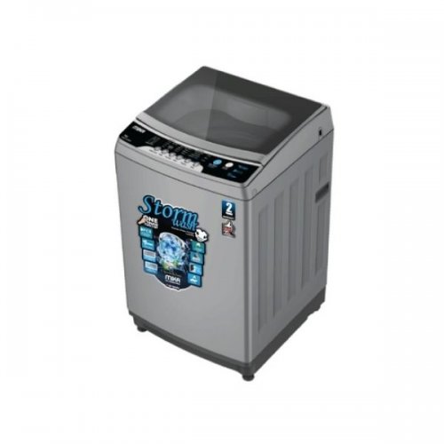 Mika MWATL3510DS Washing Machine, Top Load, Fully-Automatic, 10Kgs, Dark Silver