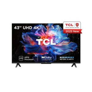 Image for TCL 65 Inch 4K Google Smart TV 65V6D 2026 Model – Google Assistant, Dolby Atmos, HDR