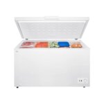 Von VAFC37DHG Chest Freezer - 371L, Grey By Other
