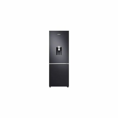 Samsung DOUBLE DOOR Bottom Mount Freezer- Black 284L(RB37N4160B1) By Samsung