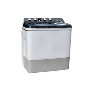 MIKA Washing Machine, Semi-Automatic Top Load, Twin Tub, 10Kg, White & Grey - 	MWSTT2210 photo