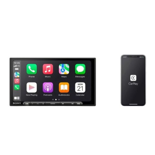 Sony XAV-AX6000 – 6.95 Inch Touchscreen, Wireless CarPlay & Android Auto