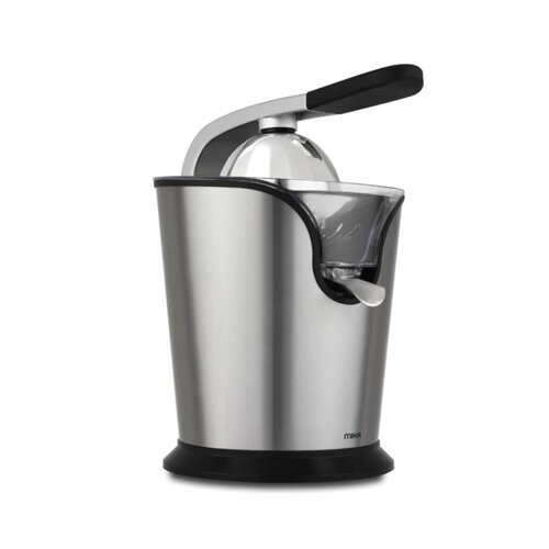 MIKA Citrus Juicer, Metal Handle Press, 160W, Stainless Steel MJC201X