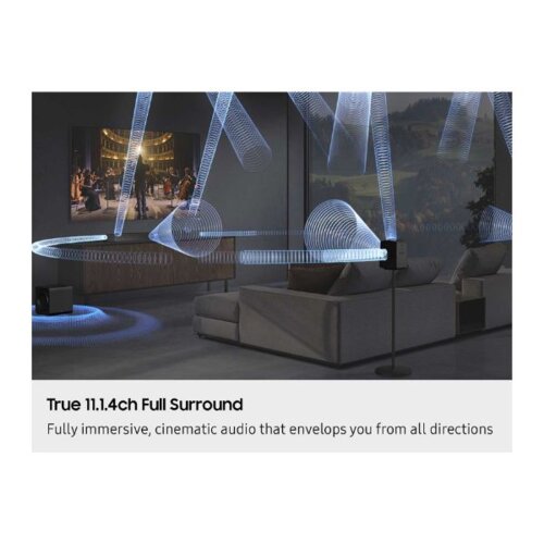 Samsung HW-Q990F Dolby Atmos Soundbar System With Subwoofer And Rear Speaker