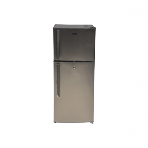 MIKA Fridge, 118L, Direct Cool, Double Door, Dark Silver MRDCD70DS/MRDCD70XLB By Mika