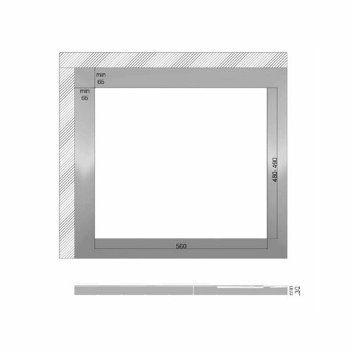 MIKA MVCH641TC Built In Vitro Ceramic Hob, 60cm, 4 Plates