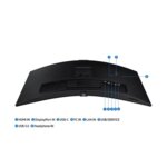 Samsung Monitor LS34C654VAMXUE – 34 Inch Curved Ultrawide Monitor By Samsung