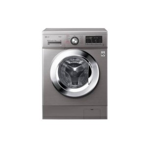 LG FH4G6VDGG6 Front Load Washer Dryer, 9/5 KG - Silver photo