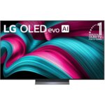 LG 77 Inch OLED Evo AI C5 4K HDR Smart TV 77C5 By LG