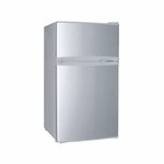 Roch RFR-110D-B Double Door Fridge, 85L - Silver By Other