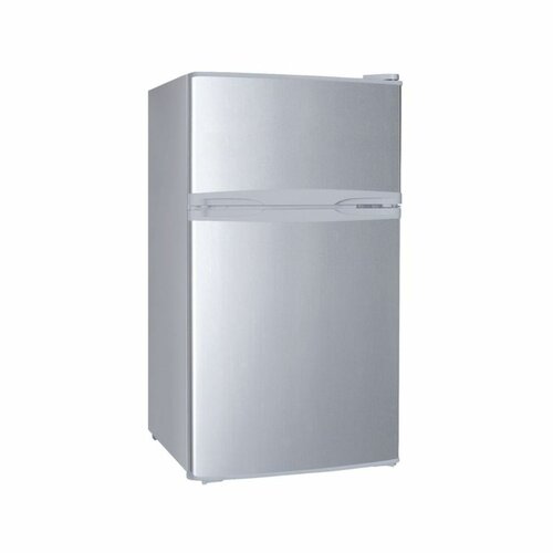 Roch RFR-110D-B Double Door Fridge, 85L - Silver By Other