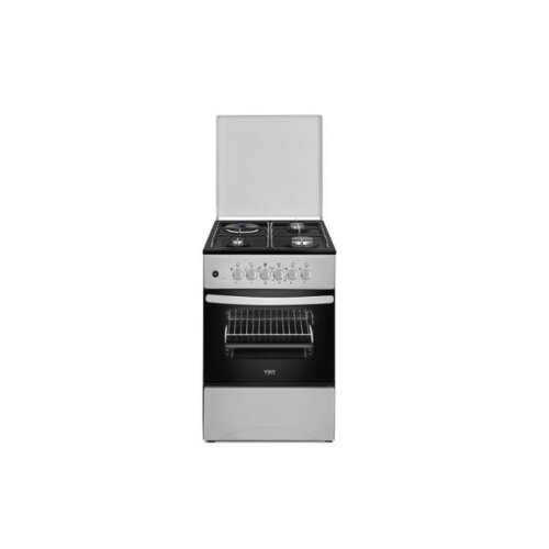 Von Cooker 3 Gas + 1 Electric - VCF503131NFY Enamel Grey