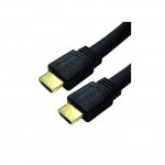 HDMI New Flat HDMI Cable - 5 Meter - Black By Cables
