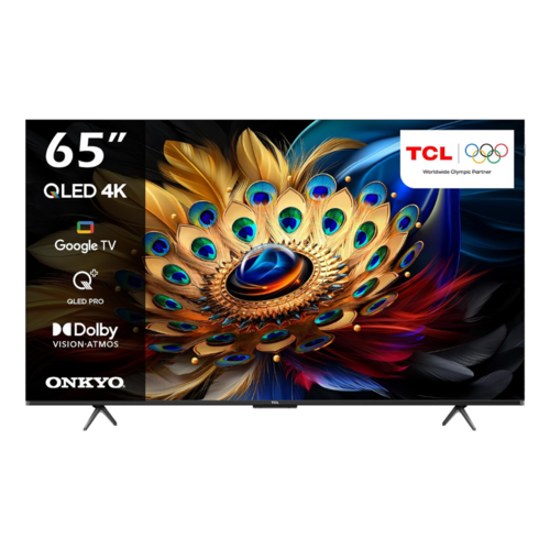 TCL 65 Inch C655 QLED PRO 4K Smart TV With Google TV & 120Hz | 65C655