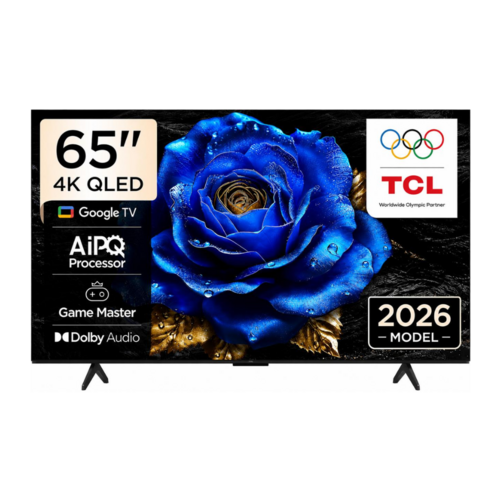 TCL 65 Inch QLED 4K Smart TV With Dolby Atmos & Google TV – 65T6D (2026 Model) By TCL