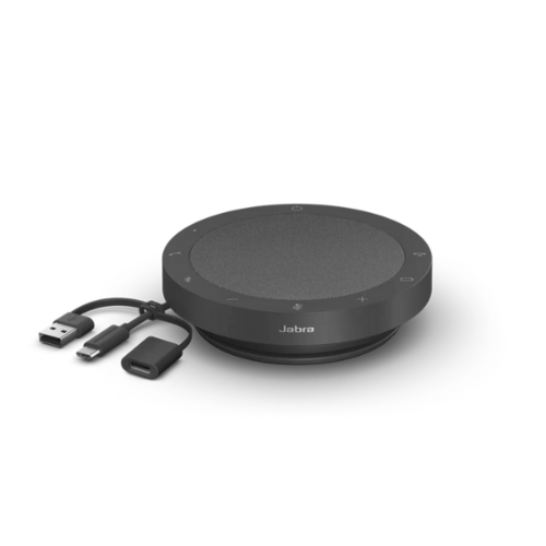 Jabra Speak2 55 Wireless Bluetooth Speakerphone - Professional Portable Speakerphone With Full Duplex Audio, Travel Pouch Included
