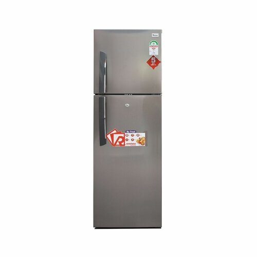 RAMTONS 243 LITRES DOUBLE DOOR NO FROST FRIDGE, SILVER- RF/317 By Ramtons