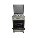MIKA Mika Standing Cooker, 58cm X 58cm, 3 + 1, Electric Oven, Silver - MST60PI31SL/EM By Mika
