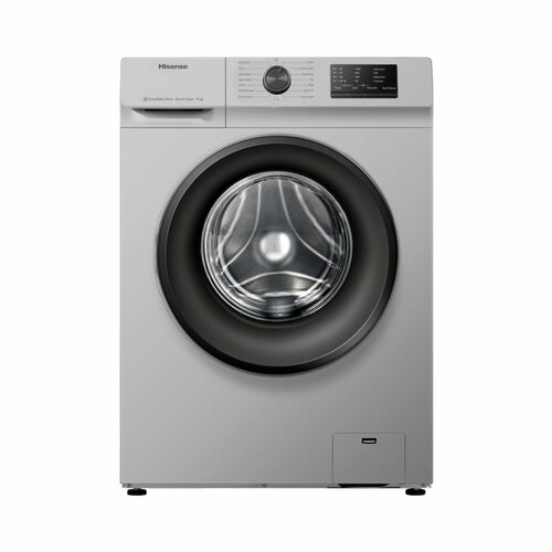Hisense WFVC6010S 6KG Front Load Washing Machine – Silver, A+++ Efficiency