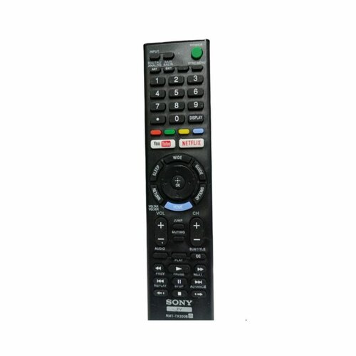 Sony Smart TV Replacement Remote – Black, Compatible With Most Models