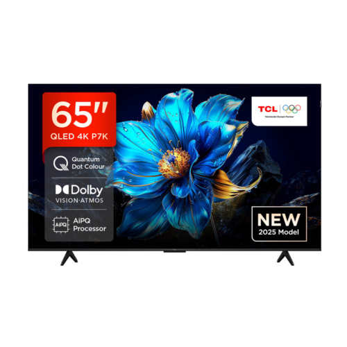 TCL 65 Inch QLED 4k Smart TV 65P79K 2025 Model - Dolby Vision ,Game Master By TCL
