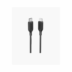 Anker PowerLine III USB-C To Lightning Cable (0.9m/3ft) – Black - A8832H11 - photo