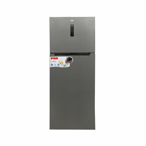 Von VART-56NHS Fridge, Top Mount Freezer, 425L - Silver