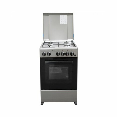 RAMTONS 4 GAS 50X50 ALL GAS COOKER SILVER - RF/356 By Ramtons