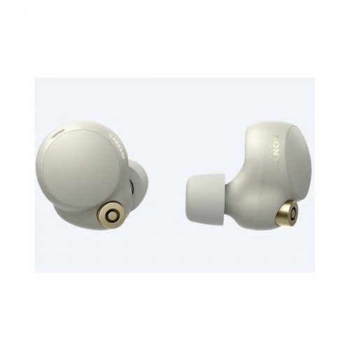 Sony WF-1000XM4 Industry-leading & Water Resistant Noise-Canceling Wireless In-Ear Headphones (Black & Silver)