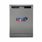 RAMTONS DISHWASHER 12 SETTINGS, MAR SILVER- RW/300 By Ramtons