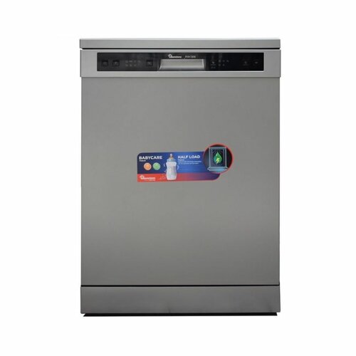 RAMTONS DISHWASHER 12 SETTINGS, MAR SILVER- RW/300 By Ramtons