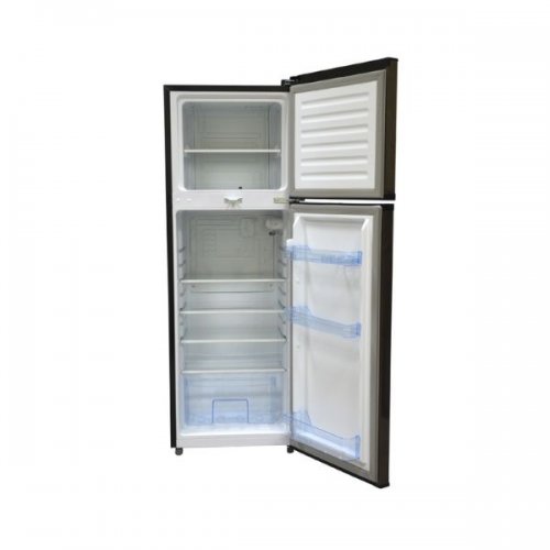 MIKA Fridge, 200L, Direct Cool, Double Door, Black Brush MRDCD105XSF