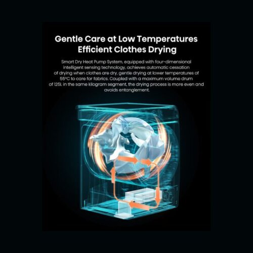 Hisense 9kg Front Load Heat Pump Dryer Kenya - DHQA902UT | Smart Dryer With WiFi | Kausha Nguo Rain Or Shine!