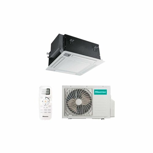 Hisense 18,000BTU Cassette Air Conditioner - High Capacity Cooling Solution, AUC-18HR4SAA1