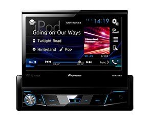 Pioneer Avh-x7850bt 7" Single DIN Flip Open Bluetooth DVD AV Receiver MIXTRAX