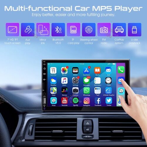 KFC-PS6996 – 6.8-Inch Touchscreen, Bluetooth, Apple CarPlay