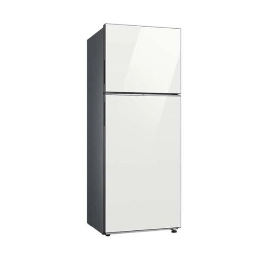 Samsung 415L Bespoke Fridge - RT42CB662112,  Bespoke Clean White Color, Twist Ice Maker