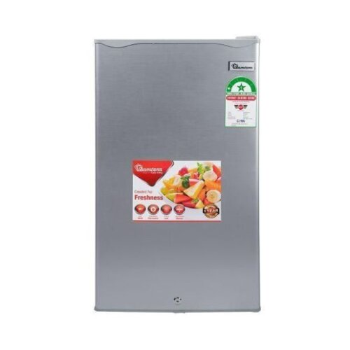 Ramtons 90L Single Door Direct Cool Fridge – Silver, Model RF/215