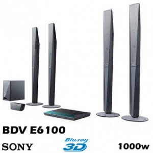 Sony 5.1-Ch Blu-Ray Wi-Fi 4-Way Home Theatre System - 1000W (BDV-E6100) photo