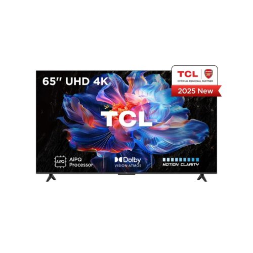 TCL 65 Inch QLED 4K Smart TV With Dolby Atmos & Google TV – 65T6D (2026 Model)