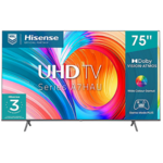 Hisense 75-Inch 4K UHD Smart TV (75A7HKEN ) – Perfect For Kenyan Homes By Hisense