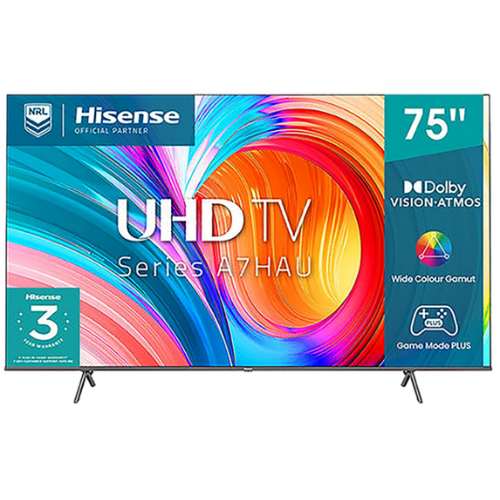 Hisense 75-Inch 4K UHD Smart TV (75A7HKEN ) – Perfect For Kenyan Homes By Hisense