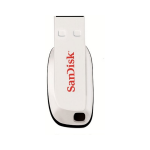 SanDisk Cruzer Blade 16GB White By Sandisk