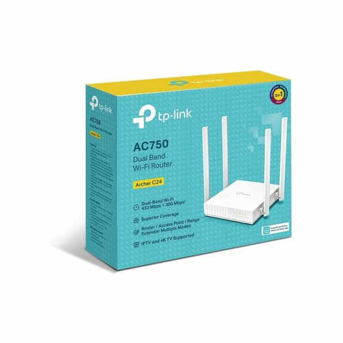Tp-link Archer C24 AC750 Dual-Band Wi-Fi Router