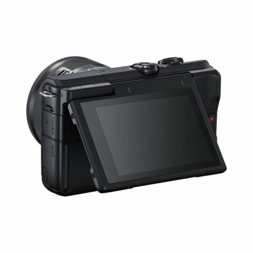 Canon EOS M200 Mirrorless Camera With 15-45mm Lens – Black