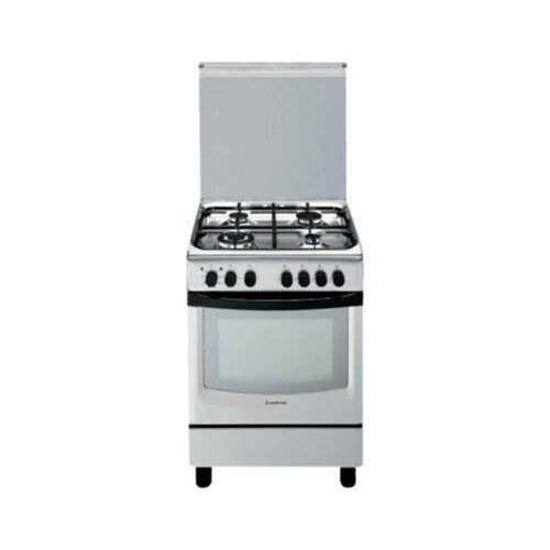 Ariston CG64S G1/A6GG1F X 4 Gas Cooker - Stainless Steel