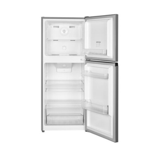 Von VRT-181DRAX Double Door Fridge - 181L, Inox