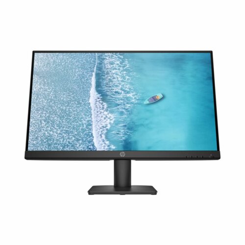 HP V241iB 23.8″ FHD Monitor, Black Color, Connectivity : 1 VGA; 1 HDMI 1.4